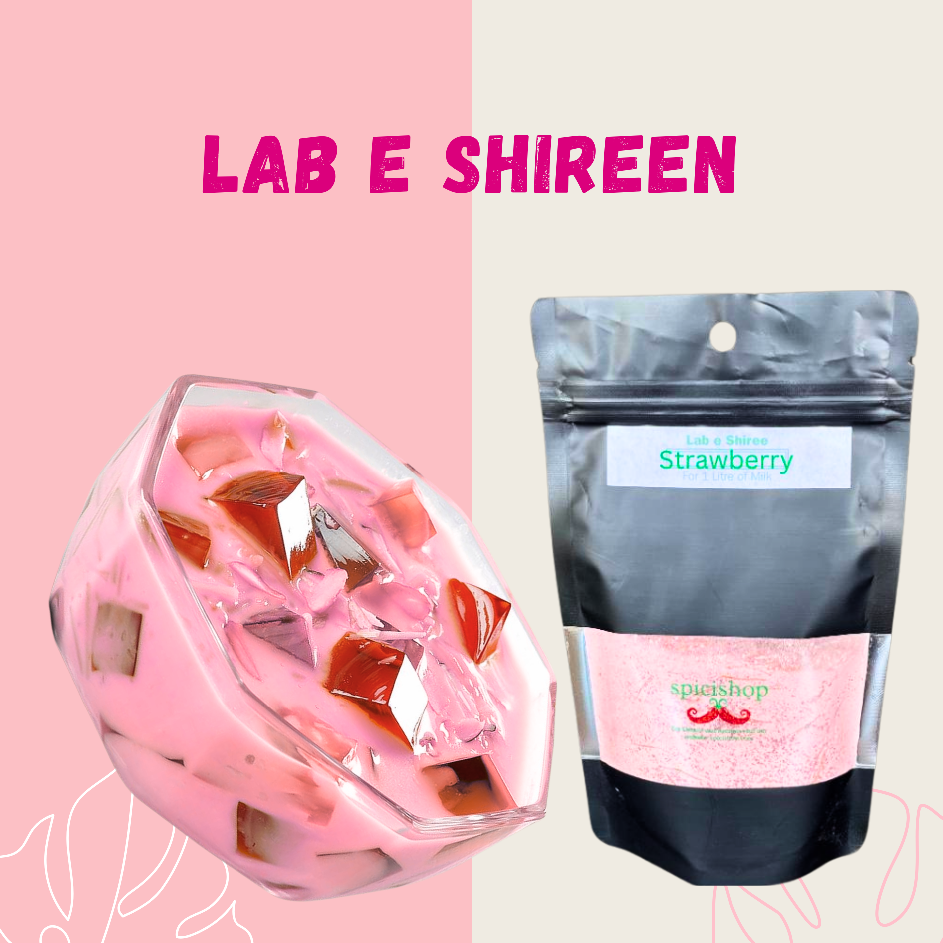 Lab e Shiree Strawberry 130gm