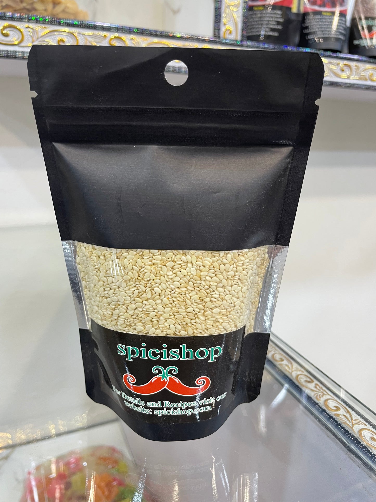 white seasame seeds ( Safaid Til) 100grams