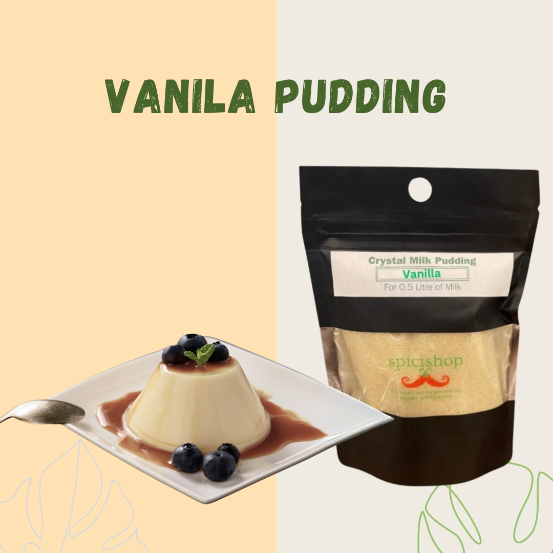 Crystal Milk Pudding vanila 80gm