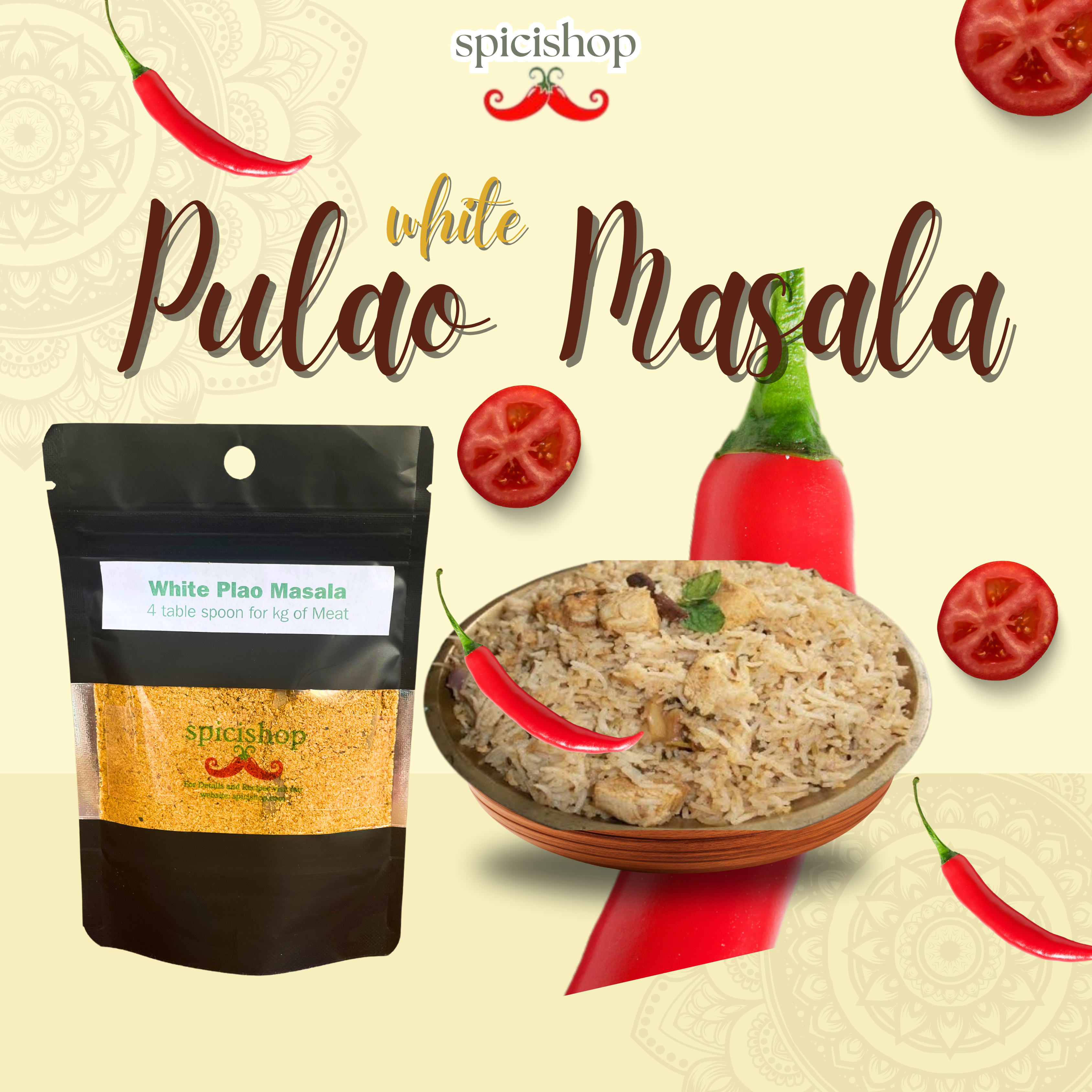 White Pulao Masala