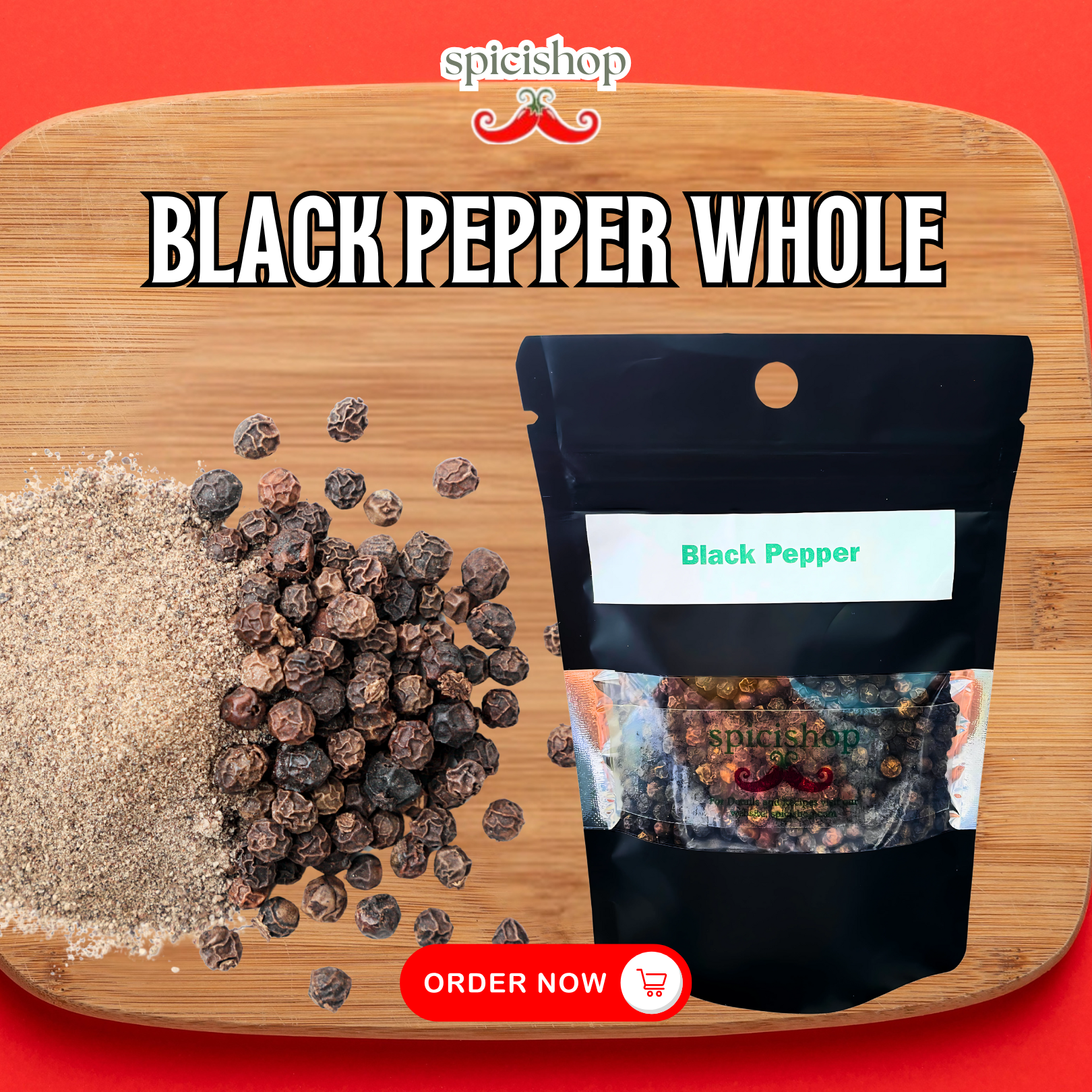 Black Pepper Whole