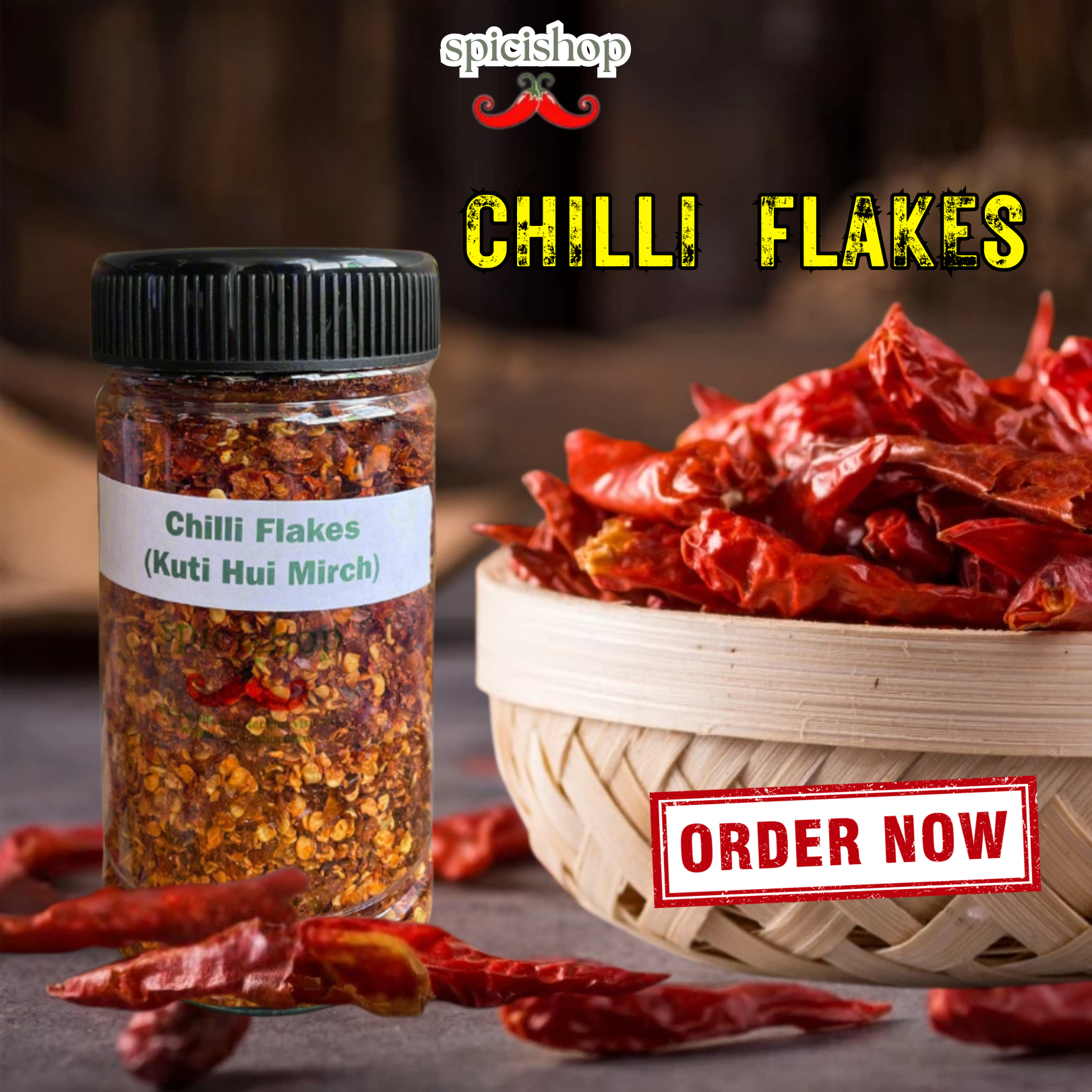 Chilli Flakes 200 gms