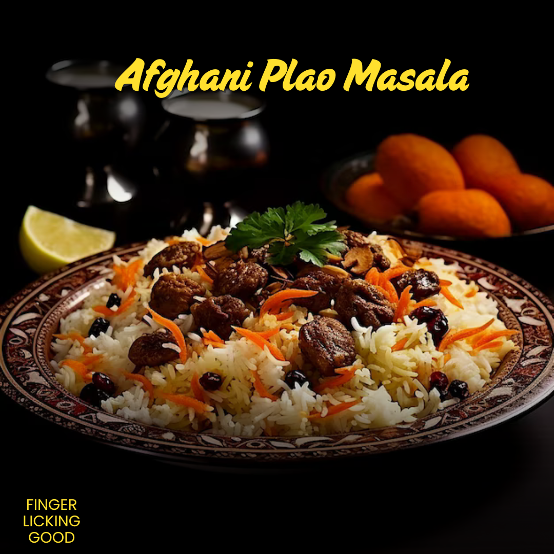 Afghani Plao Masala (Kabuli)