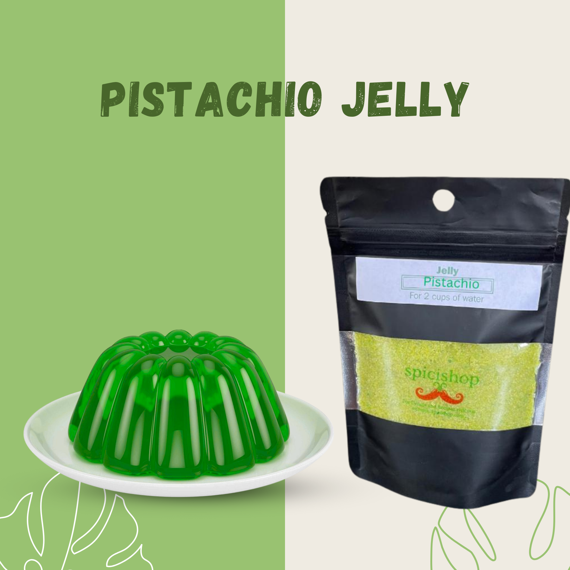 Jelly Pistachio 80gm