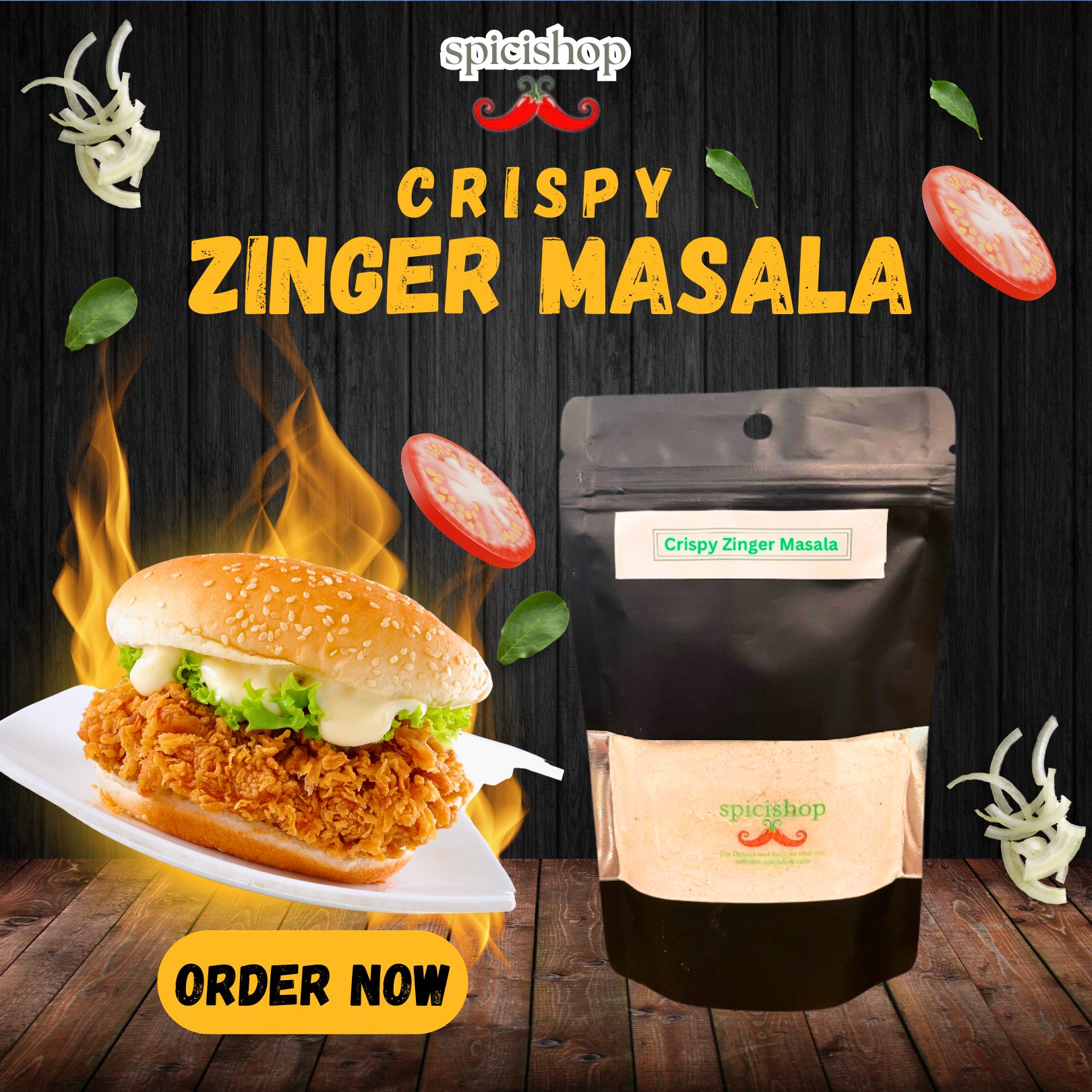 Crispy Zinger Masala 120gm