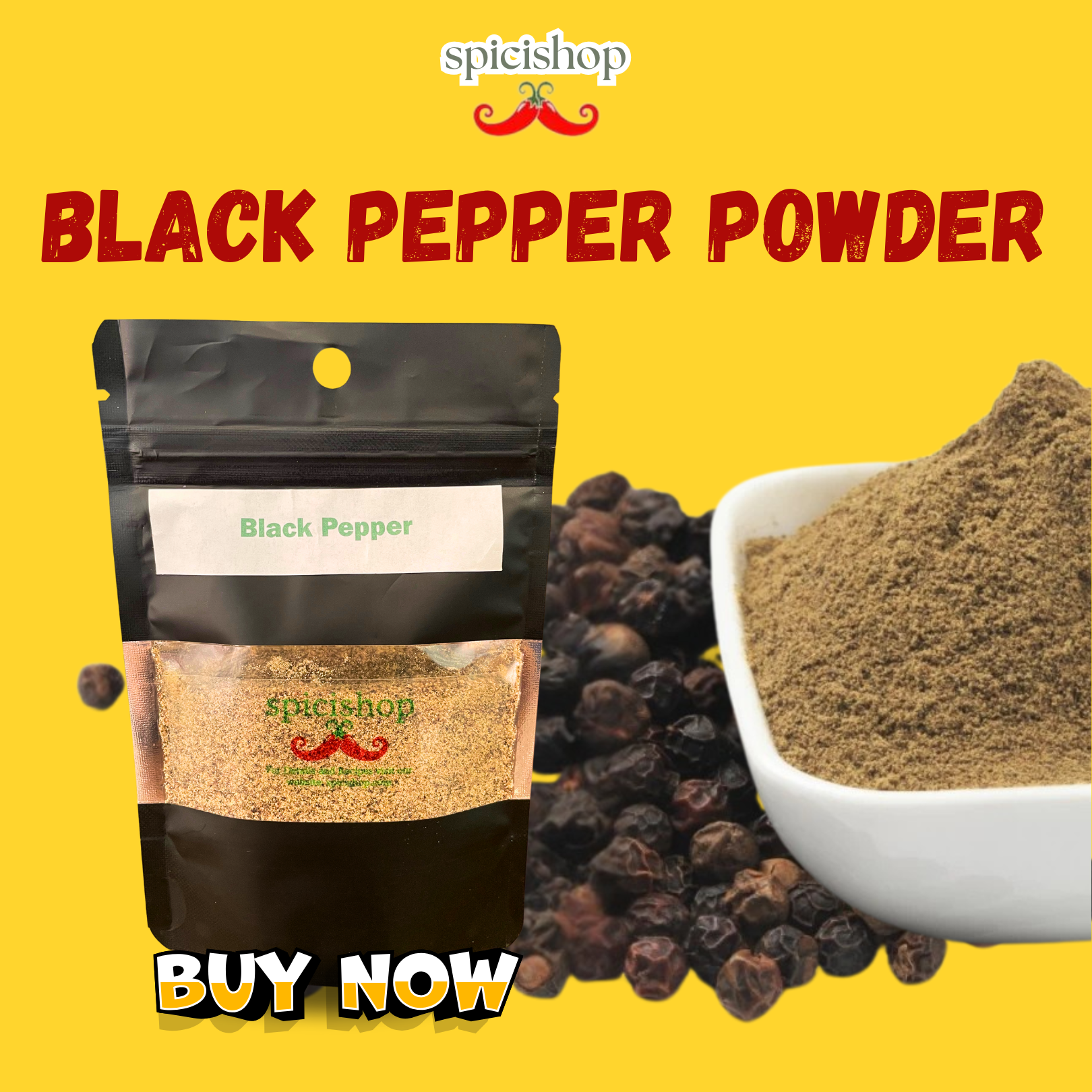 Black Pepper Powder 50gm