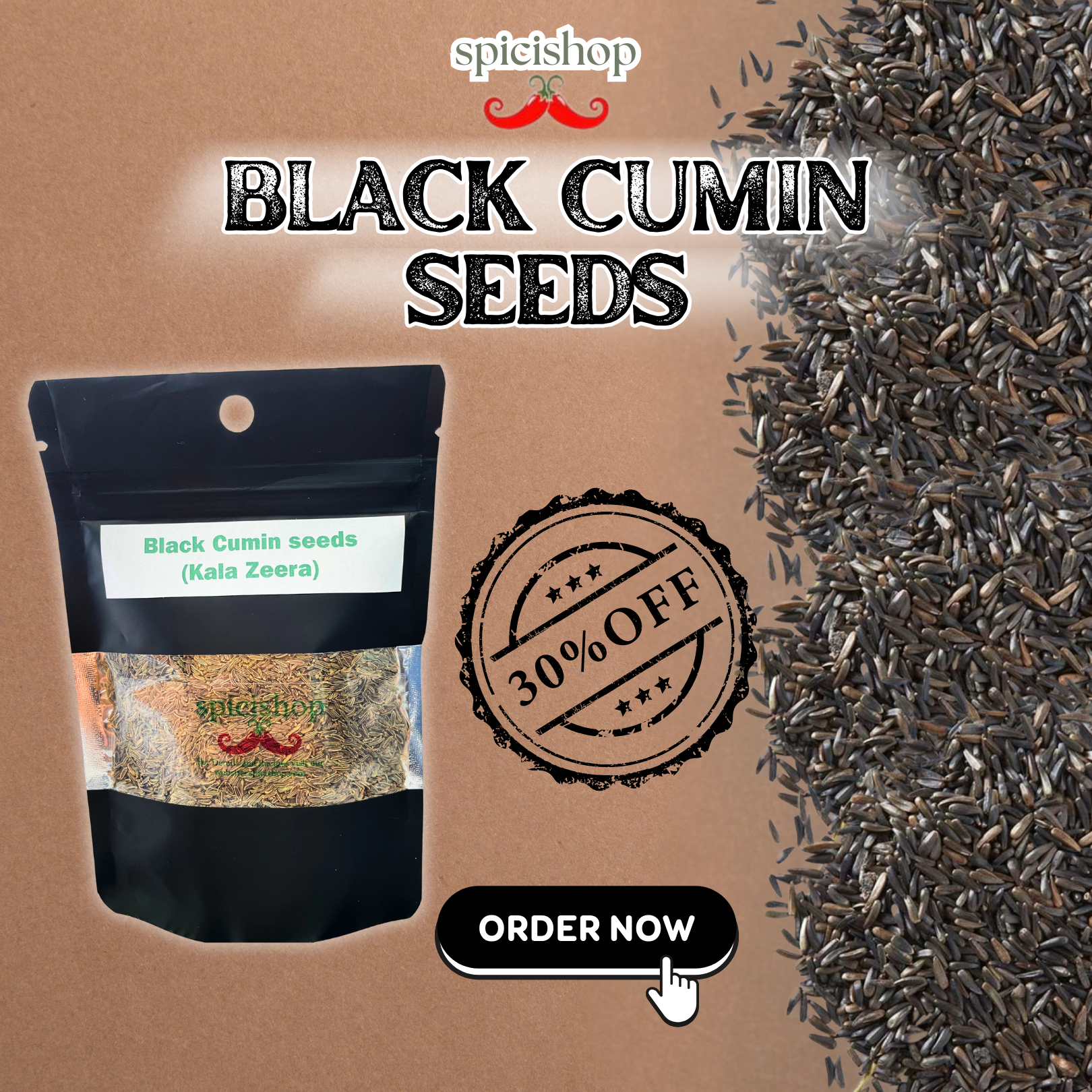Black Cumin Seeds 80gm