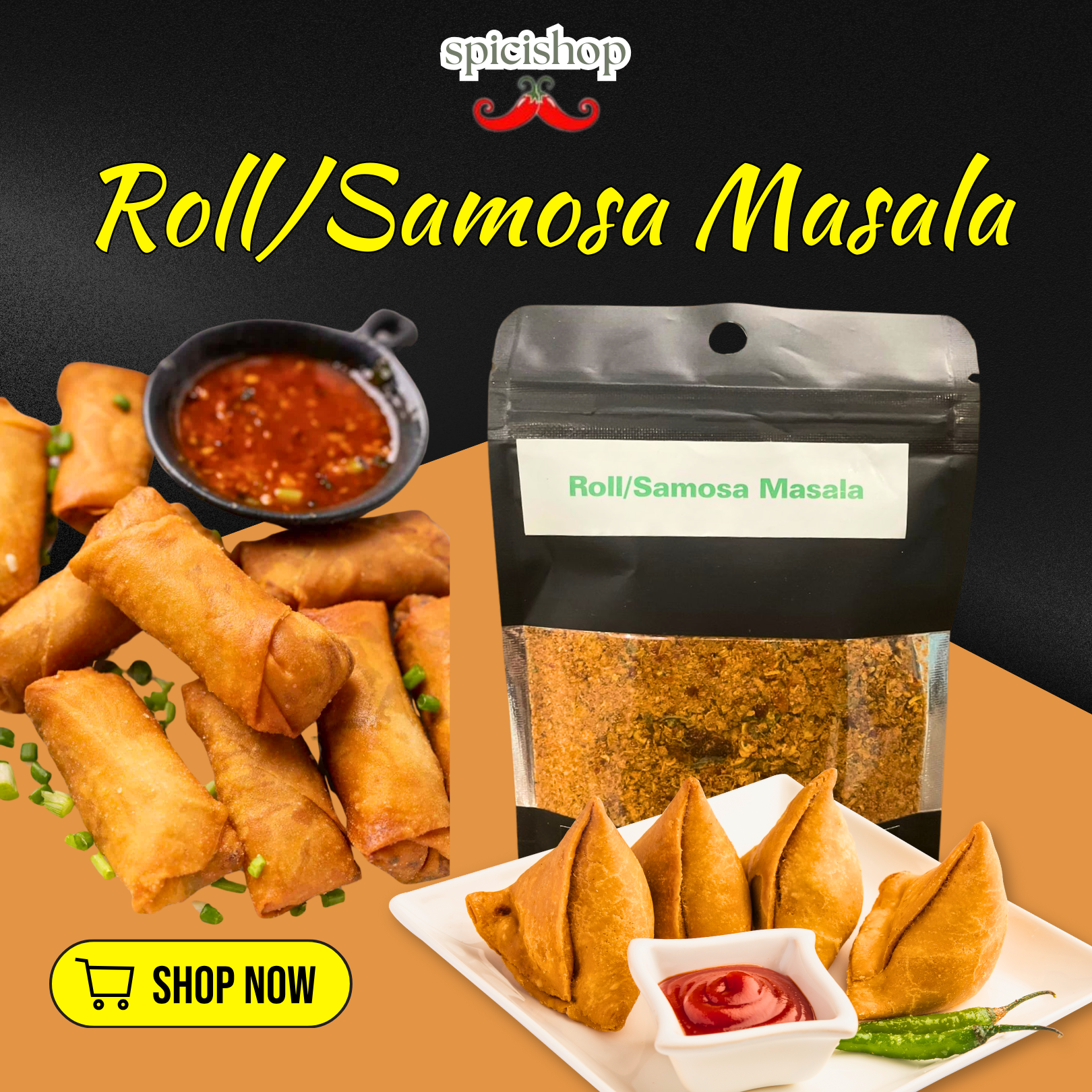Qeema Roll/Samosa Masala